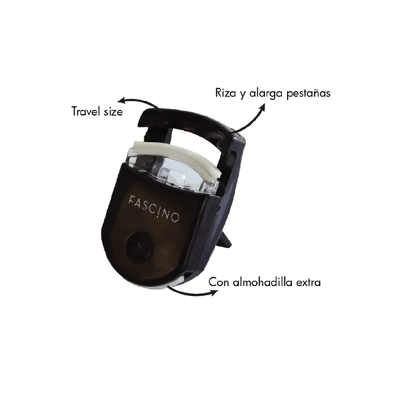 Fascino Arqueador de Pestañas Mini Con Repuesto alt