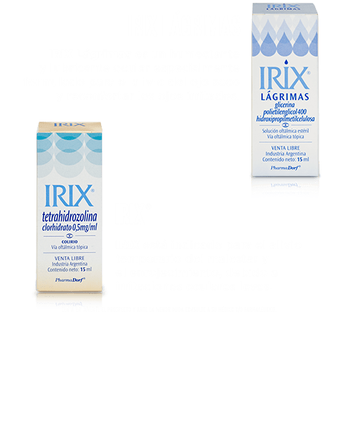 Irix Colirio X 15 Ml Tetrahidrozolina Clorhidrato 0,5 Mg/ml Vía Oftálmica Tópica alt