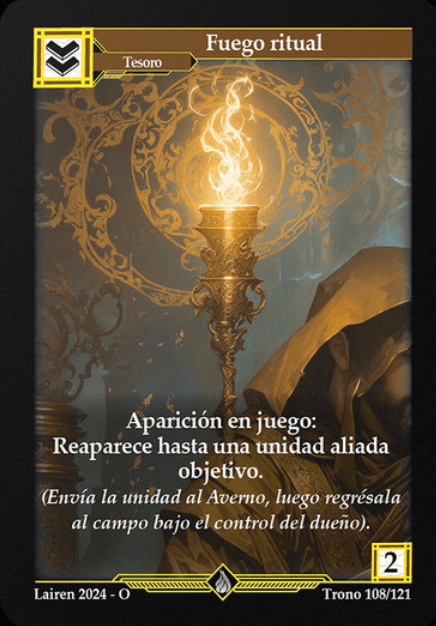 105 Fuego Ritual Precon Demonio/Elemental #1