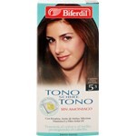 Coloración Permanente Biferdil Tono Sobre Tono 5.3 Castano Claro Dorado #1