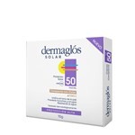 Dermaglos Protector Solar Facial Crema Compacta Fps 50 Con Color Tono 2  10 gr #4