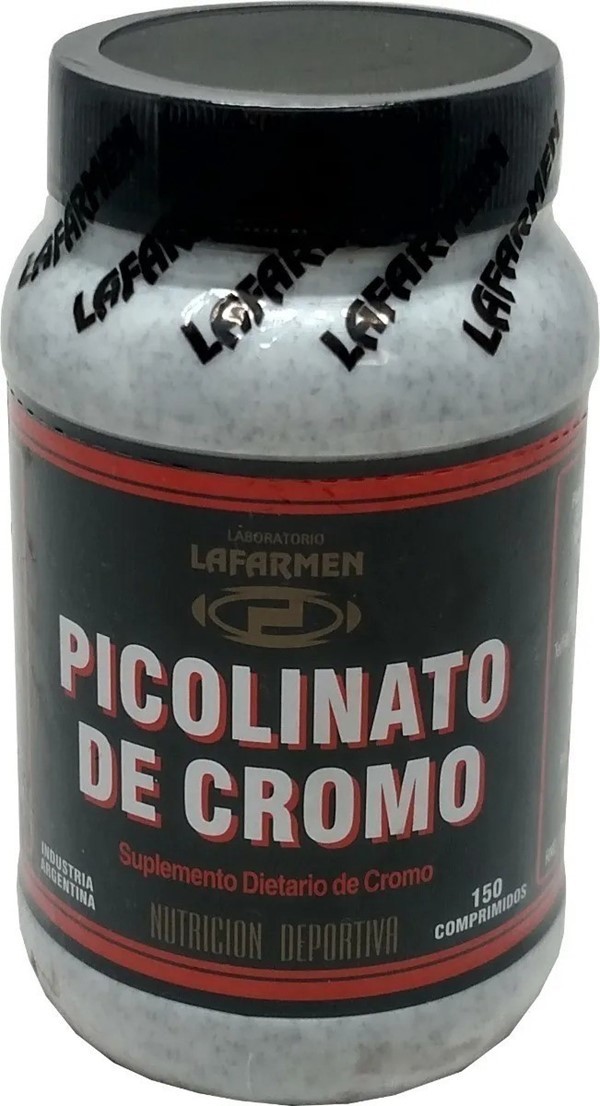 Picolinato De Cromo Lafarmen X 150 Comprimidos | Sabor Neutro alt