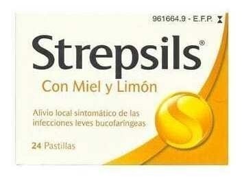 Strepsils Miel /limon Caramelos x8 #1
