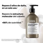 Loreal Professionnel Absolut Repair Molecular Shampoo Presentación Cabello 500 ml #4