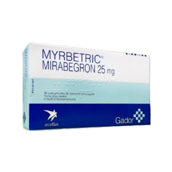 Gador Myrbetric Mirabegron 25 Mg x 30 Comp #1