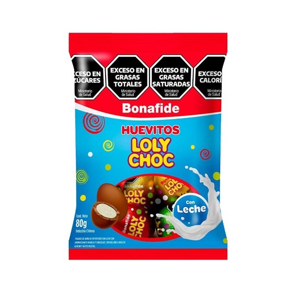 Abuela Goye Huevitos Chocolate con Leche Loly Choc x 80 Grs Bonafide #1