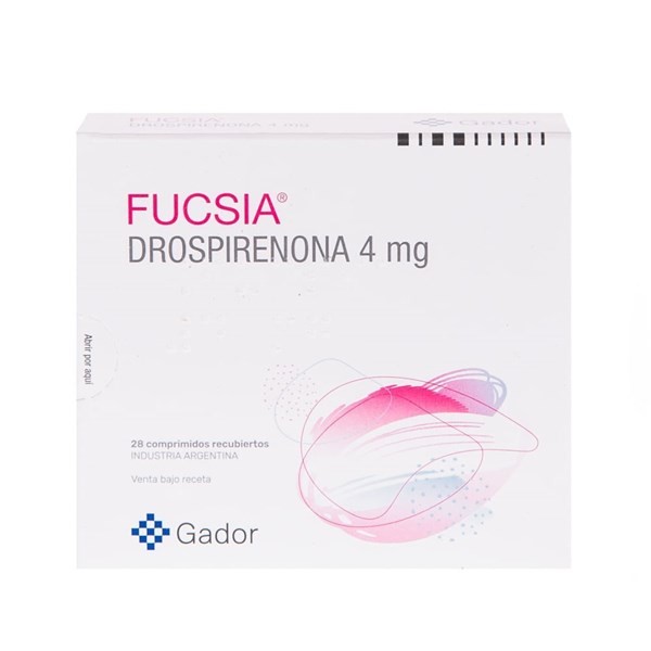 Gador Fucsia Sin Estrógenos Drospirenona x 28 Comp Recubiertos #1