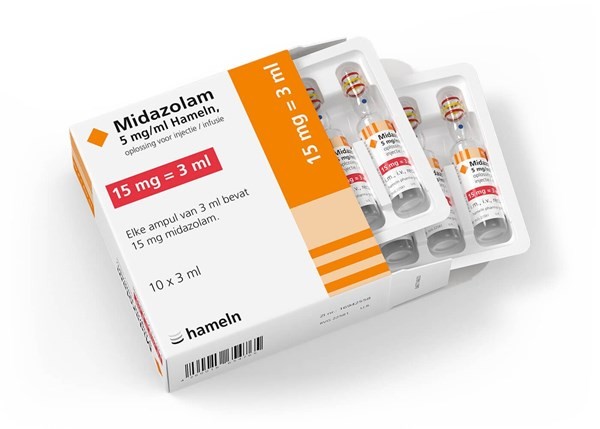 MIDAZOLAM 15MG X 10COMP** #1