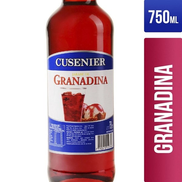 Jugo Concentrado Granadina Cusenier 750 G. #1