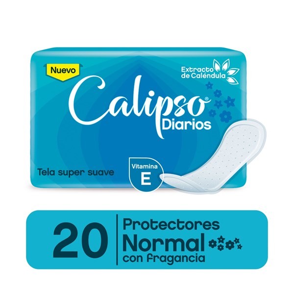 Protector Diario Calipso Normal Con Frag Con Calend 20 uni #1