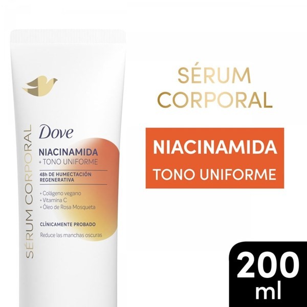 Sérum Corporal Dove Tono Uniforme Niacinamida x 200 ml