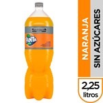 Gaseosa Fanta Sin Azúcar Naranja 2,25 Lt #1