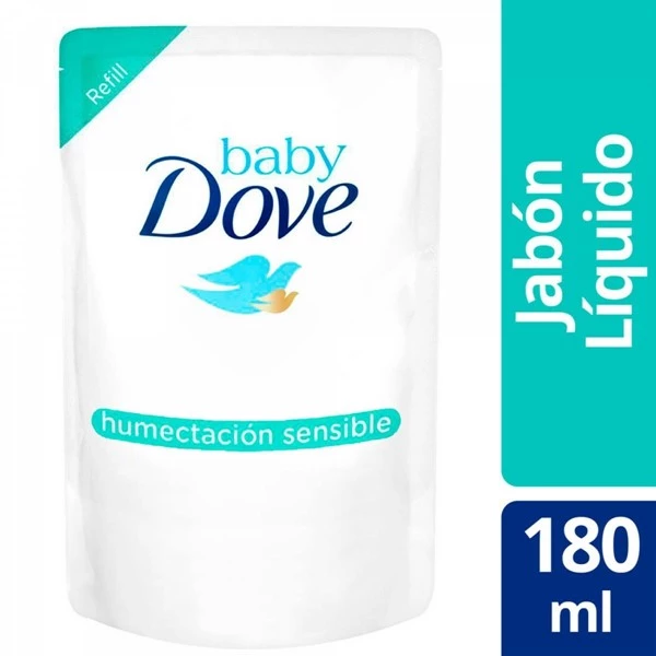 Dove Jabón Líquido Baby Humectación Sensible Refill 180 ml