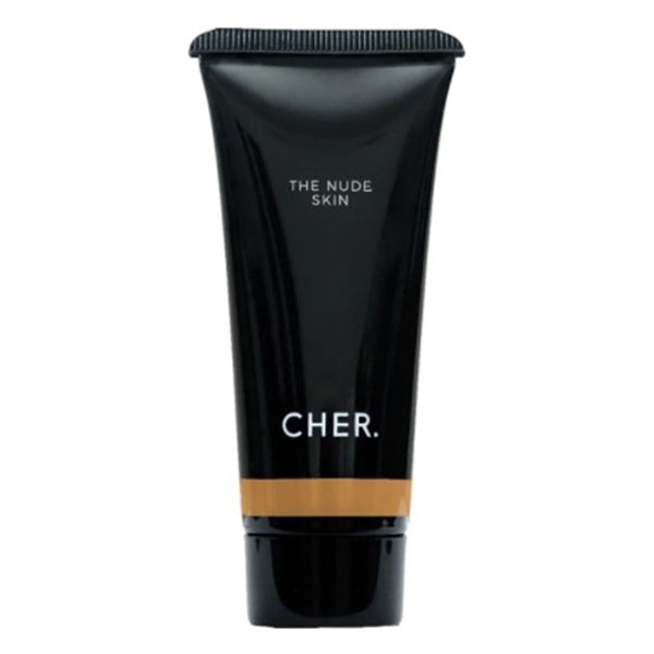 Base de Maquillaje Mousse Cher The Nude Skin Efecto Velvet 8 beige_#cfbad #1