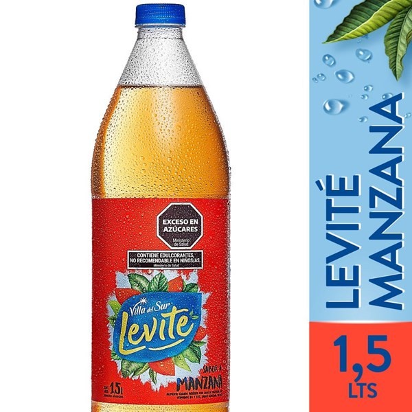 Agua Saborizada Levité Manzana 1,5 Lts. #1