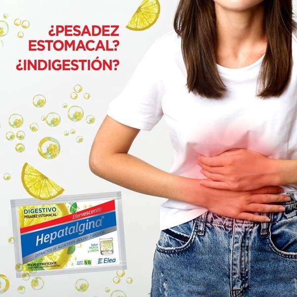 Hepatalgina Efervescente 5 g x 12 Sobres alt