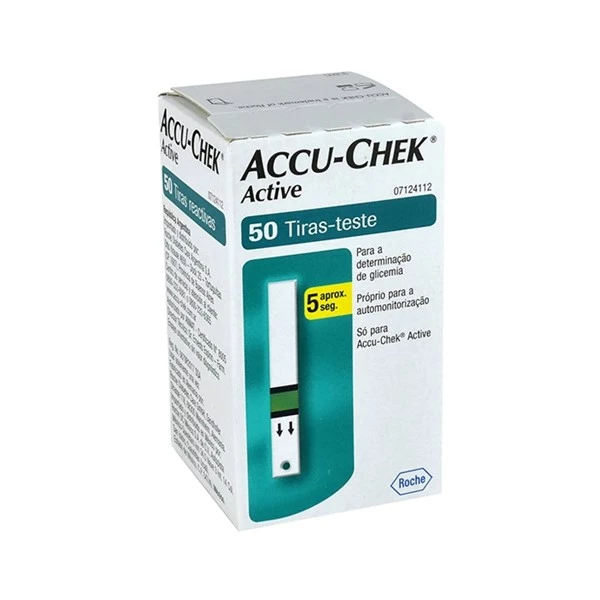 Accu Chek Tiras Reactivas Active (50 Unidades)