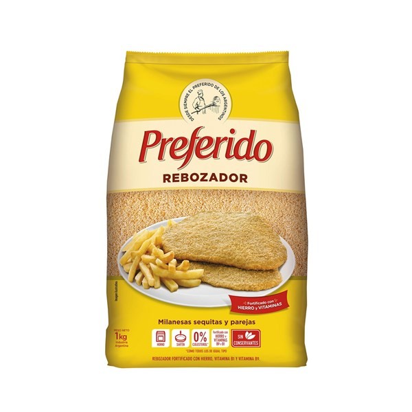 Rebozador Preferido en Bolsa 1 kg. #1