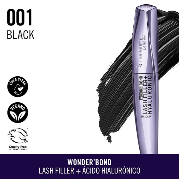 Wonder Bond Lash Filler máscara de pestañas | Tono 001 negro  alt