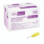 Aguja Descartable 13x3 30 g x 12 /" X100 - Webest #1
