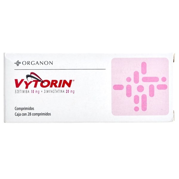 Vytorin 10/20mg | 28 Comprimidos | Ezetimibe + simvastatina #1