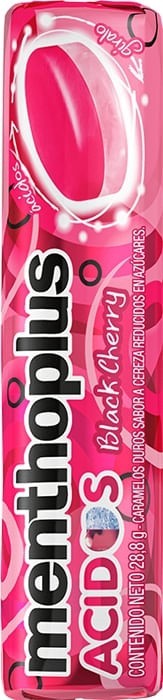 Menthoplus Caramelos Menthoplu Ácidos Sabor Cereza x 28,8 g