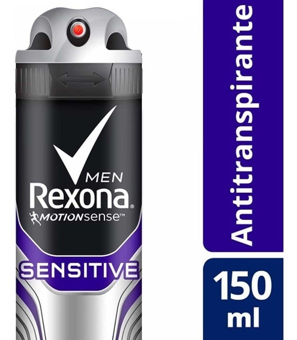 Antitranspirante Masculino Rexona Sensitive x 150 ml