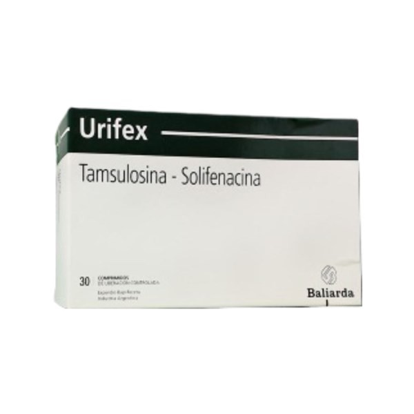Baliarda Urifex Solifenacina 6 Mg + Tamsulosina 0.4 Mg x 30 Comp Liberación Controlada #1