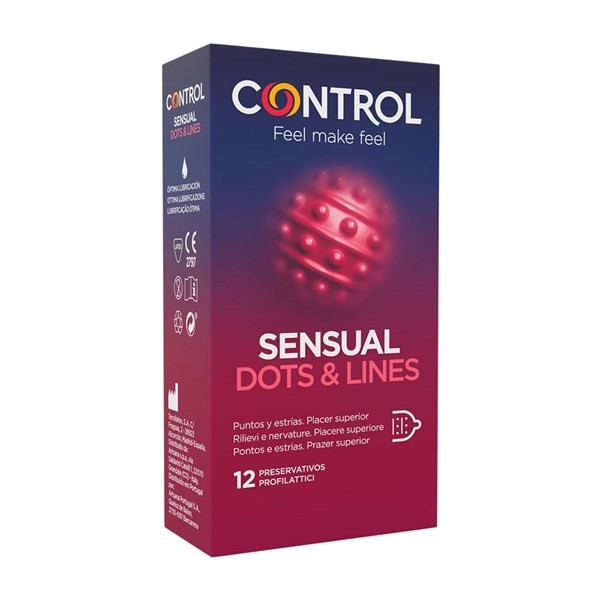 Preservativos Control Dont & Lines x 12 un #1