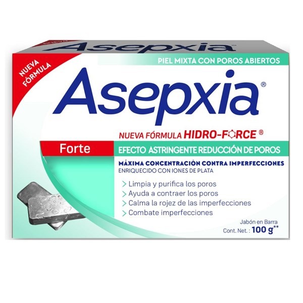 Asepxia Jabón Forte 100 gr