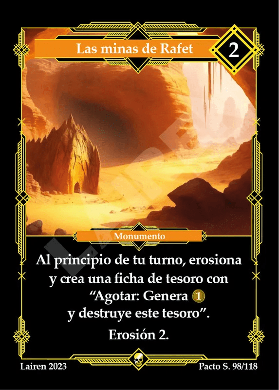098 Las Minas De Rafet 1ra Edicion - Coste 2 #1