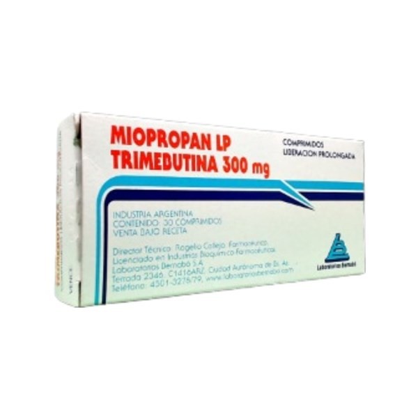 Laboratorio Bernabó Miopropan Lp Trimebutina 300 Mg x 30 Comp #1