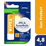 Protector Labial Humectante Nivea Sun Protect Fps 30 Para Todo Tipo de Piel x 4,8 Grs #2
