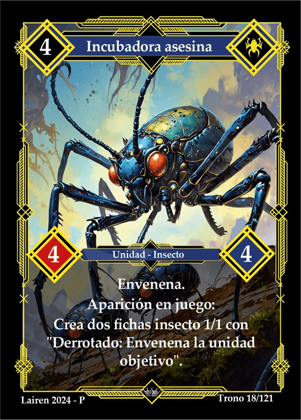 018 Incubadora Asesina - Coste 4