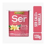 Yogur Descremado Calci+ser De Vainilla En Pote 120 G. #1