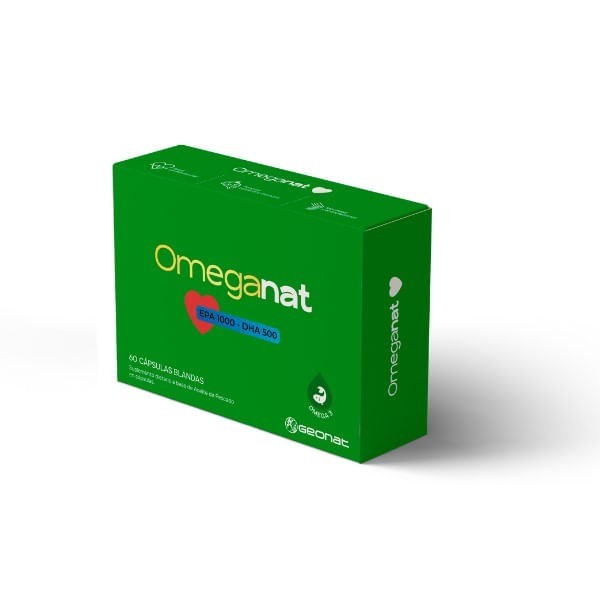 Aceite de Pescado Omeganat Cápsulas Blandas x 60 #1