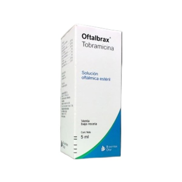 Biosintex Oftalbrax Tobramicina Gotas Oftálmicas x 5 ml #1
