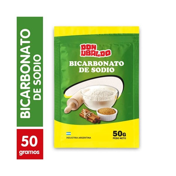 Bicarbonato de Sodio Don Ubaldo 50 g. #1