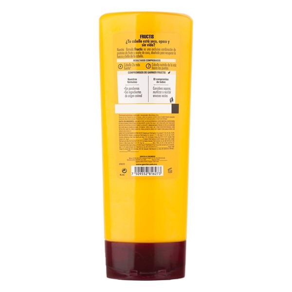 Fructis Acondicionador Liso Coco 350 ml alt
