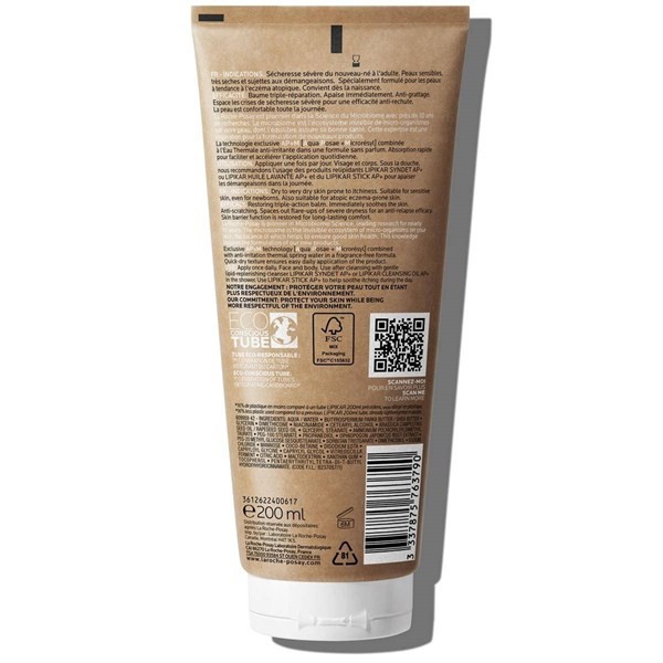 La Roche Posay Lipikar Baume Ap+M Eco-Tube 200 ml alt