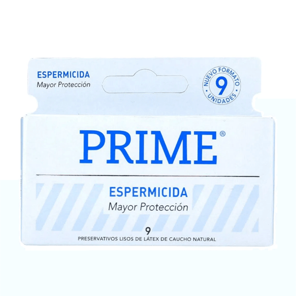Prime Preservativo Espermicida (12 Unidades) #1