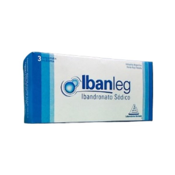 Laboratorio Bernabó Ibanleg 150 Mg Ibandrónico, C. x 3 Comp Recubiertos