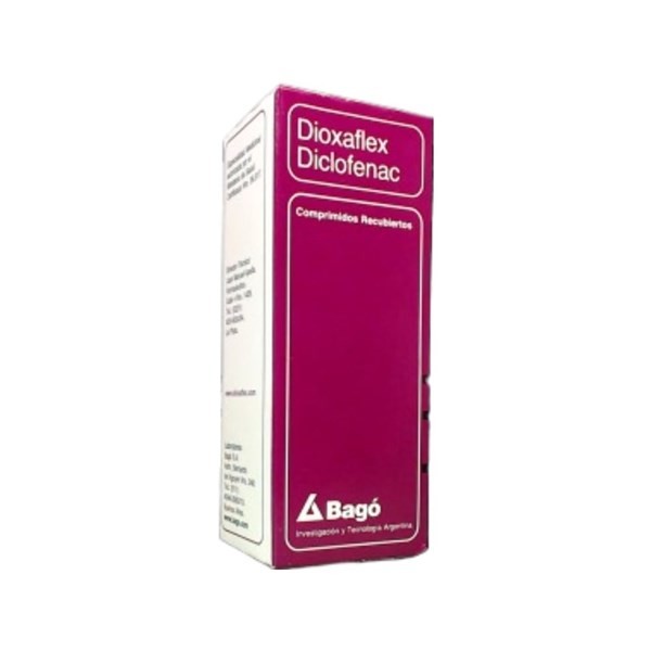 Bagó Dioxaflex Diclofenac 50 Mg x 20 Comp