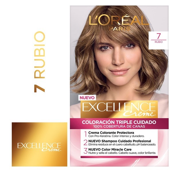 Excellence Kit Coloracion 7 Rubio alt