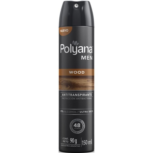 Polyana Antitranspirante Wood Para Hombre 150 ml #1
