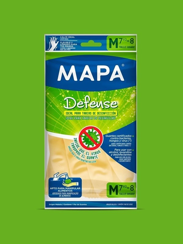 Mapa Guante Defense Talle S #1