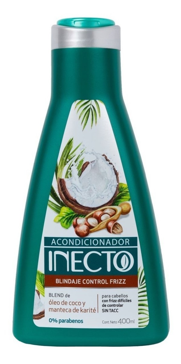 Inecto Acondicionador Blindaje Control Frizz 400 ml #1