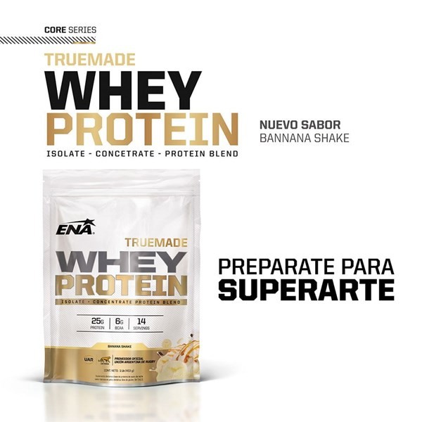Ena Trumade Whey Protein Banana 453 gr alt