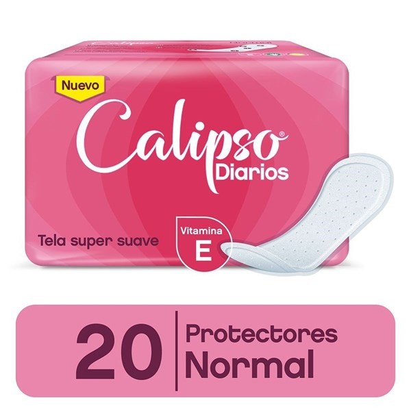 Calipso  Protectores Diarios Normal 20 Unidades Unico