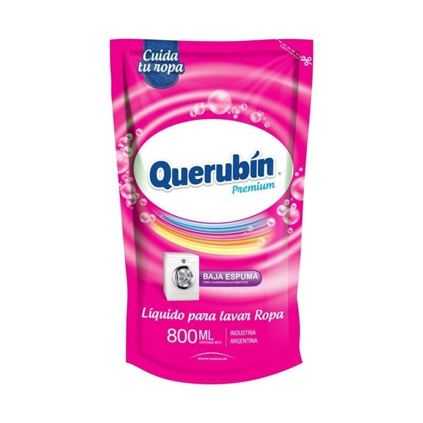 Jabón Líquido Para Ropa Querubín Premium 800 ml. #1